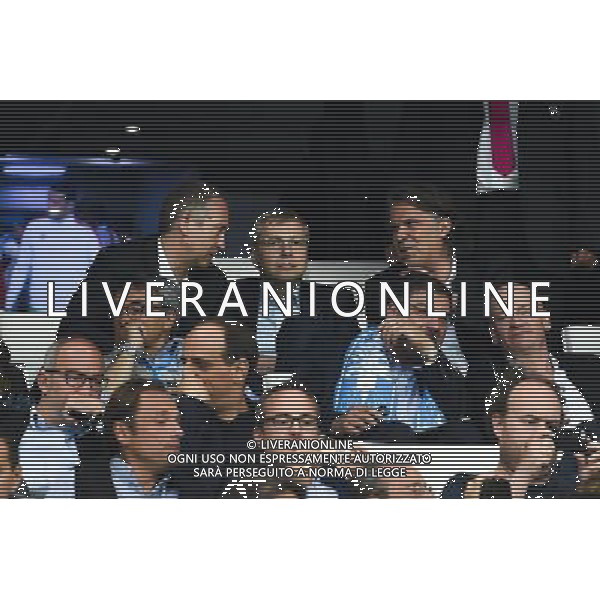 Vadim Vasilyev / Dmitry Rybolovlev / Vincent Labrune - 10.05.2015 - Marseille / Monaco - 36eme journee de Ligue 1 Photo : Alexandre Dimou / Icon Sport AG ALDO LIVERANI SAS ONLY ITALY