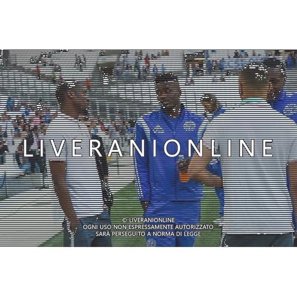 Brice Samba / Geoffrey Kondogbia - 10.05.2015 - Marseille / Monaco - 36eme journee de Ligue 1 Photo : Alexandre Dimou / Icon Sport AG ALDO LIVERANI SAS ONLY ITALY