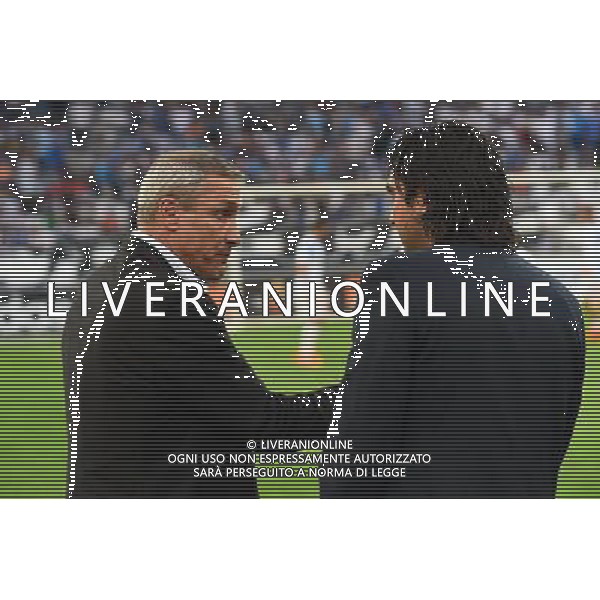 Bernard Casoni - 10.05.2015 - Marseille / Monaco - 36eme journee de Ligue 1 Photo : Alexandre Dimou / Icon Sport AG ALDO LIVERANI SAS ONLY ITALY