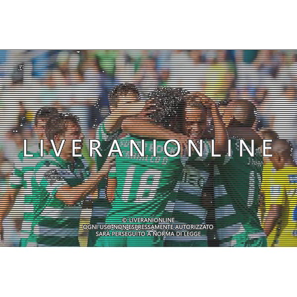 Ewerton / Joie groupe Sporting - 10.05.2015 - Estoril Praia / Sporting - Liga Sagres Photo : Carlos Rodrigues / Icon Sport AG ALDO LIVERANI SAS ONLY ITALY *** Local Caption ***