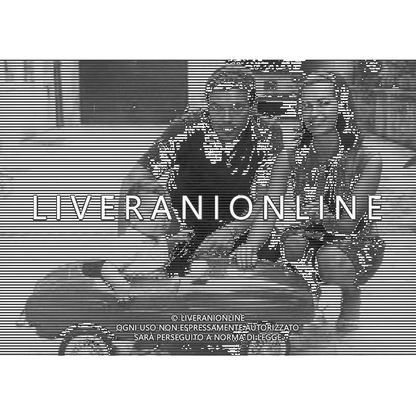 NICOLA PIETRANGELI TENNISTA CON LA MOGLIE SUSANNA ARTERO E IL FIGLIO - RETROSPETTIVA ©ARCHIVIO/AGENZIA ALDO LIVERANI SAS