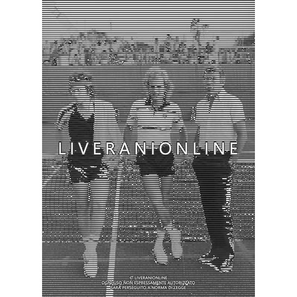 NICOLA PIETRANGELI TENNISTA CON VITAS GERULAITIS E JOHN McENROE - RETROSPETTIVA ©ARCHIVIO/AGENZIA ALDO LIVERANI SAS