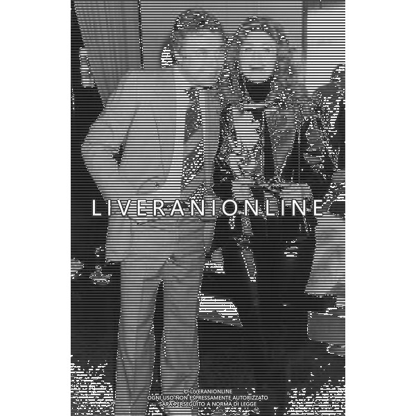 NICOLA PIETRANGELI TENNISTA CON MARINA MORGAN - RETROSPETTIVA ©ARCHIVIO/AGENZIA ALDO LIVERANI SAS