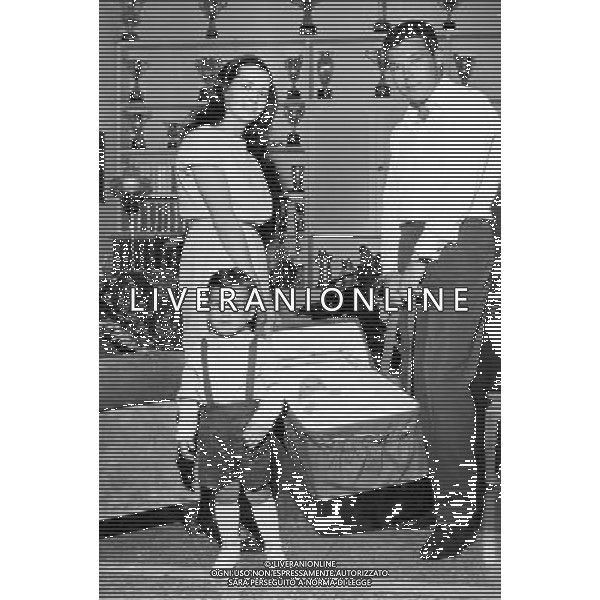 NICOLA PIETRANGELI TENNISTA CON LA MOGLIE SUSANNA ARTERO E IL FIGLIO - RETROSPETTIVA ©ARCHIVIO/AGENZIA ALDO LIVERANI SAS