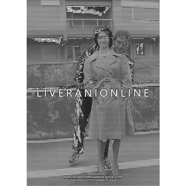 NICOLA PIETRANGELI TENNISTA CON LA MOGLIE SUSANNA ARTERO - RETROSPETTIVA ©ARCHIVIO/AGENZIA ALDO LIVERANI SAS