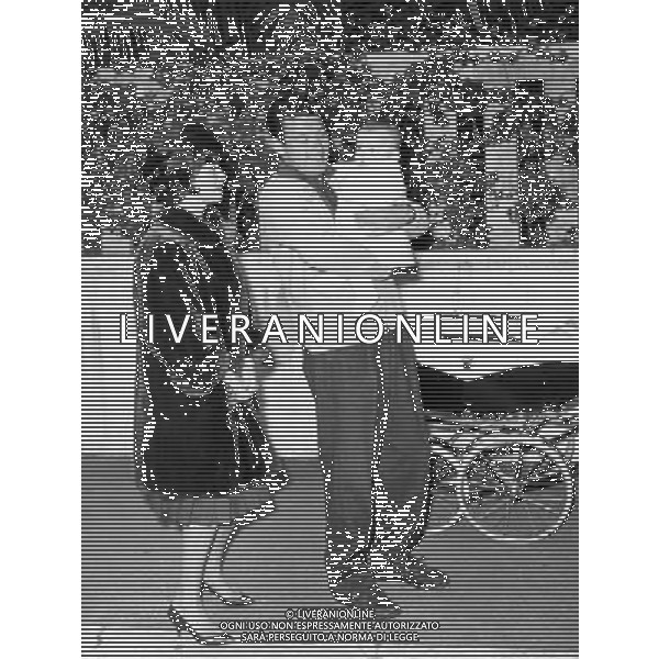 NICOLA PIETRANGELI TENNISTA CON LA MOGLIE SUSANNA ARTERO E IL FIGLIO - RETROSPETTIVA ©ARCHIVIO/AGENZIA ALDO LIVERANI SAS