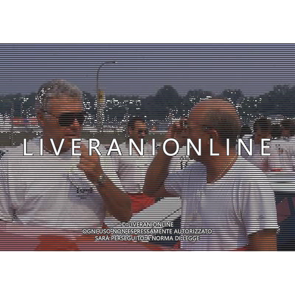 NICOLA PIETRANGELI TENNISTA CON ALBERTO RUSCONI - RETROSPETTIVA ©ARCHIVIO/AGENZIA ALDO LIVERANI SAS