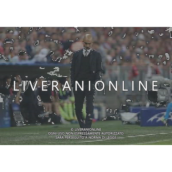 firo Fu§ball, Fussball, 12.05.2015 Uefa Champions League, CL Saison 2014/2015 CHL Halbfinale, RŸckspiel FCB FC Bayern MŸnchen Muenchen - FCB FC Barcelona FCB Trainer Coach Pep Guardiola, EnttŠuschung enttŠuscht Enttaeuschung enttaeuscht unzufrieden $worldrights Es gelten unsere AGB, einsehbar auf www.firosportphoto.de copyright by firo sportphoto: Coesfelder Str.207 48249 DŸlmen www.firosportphoto.de mail@firosportphoto.de (V o l k s b a n k B o c h u m - W i t t e n ) BLZ.: 430 601 29 Kt. Nr.: 341 117 100 Tel:Ê 02594 - 9916004 Fax:Ê02594 - 9916005 AG ALDO LIVERANI SAS ONLY ITALY