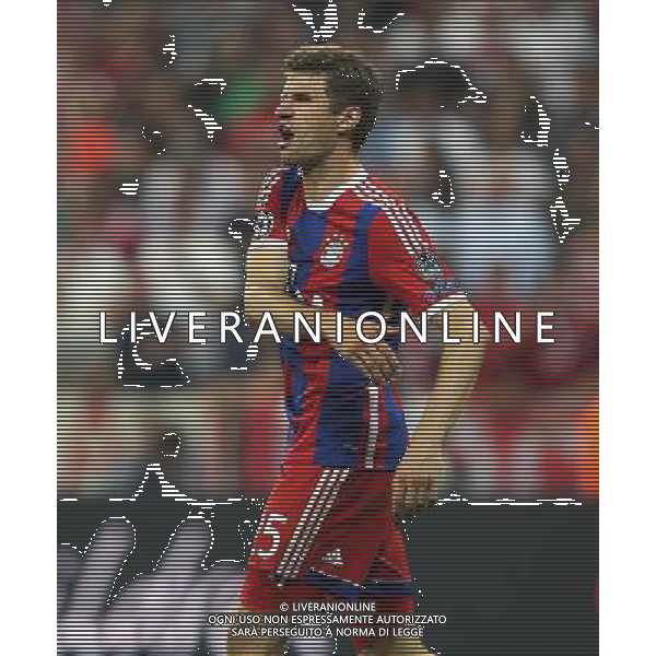 firo Fu§ball, Fussball, 12.05.2015 Uefa Champions League, CL Saison 2014/2015 CHL Halbfinale, RŸckspiel FCB FC Bayern MŸnchen Muenchen - FCB FC Barcelona FCB Thomas MŸller Mueller, Gestik, Geste, EnttŠuschung enttŠuscht Enttaeuschung enttaeuscht unzufrieden $worldrights Es gelten unsere AGB, einsehbar auf www.firosportphoto.de copyright by firo sportphoto: Coesfelder Str.207 48249 DŸlmen www.firosportphoto.de mail@firosportphoto.de (V o l k s b a n k B o c h u m - W i t t e n ) BLZ.: 430 601 29 Kt. Nr.: 341 117 100 Tel:Ê 02594 - 9916004 Fax:Ê02594 - 9916005 AG ALDO LIVERANI SAS ONLY ITALY