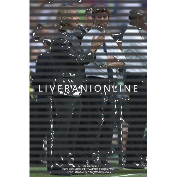 UEFA Champions League 2014/2015 Semifinale Ritorno Madrid - 13.05.2015 Real Madrid-Juventus Nella Foto: andrea agnelli e pavel nedved /Ph.Vitez-Ag. Aldo Liverani