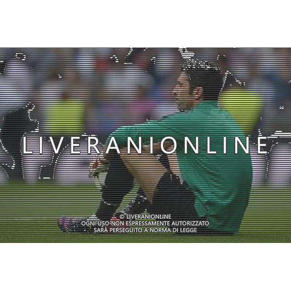 UEFA Champions League 2014/2015 Semifinale Ritorno Madrid - 13.05.2015 Real Madrid-Juventus Nella Foto:buffon gianluigi /Ph.Vitez-Ag. Aldo Liverani