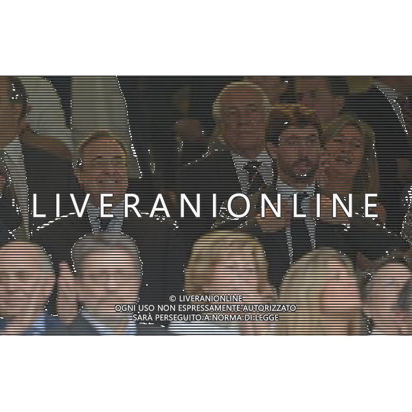 UEFA Champions League 2014/2015 Semifinale Ritorno Madrid - 13.05.2015 Real Madrid-Juventus Nella Foto: florentino perez e andrea agnelli /Ph.Vitez-Ag. Aldo Liverani