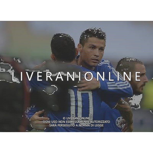 UEFA Champions League 2014/2015 Semifinale Ritorno Madrid - 13.05.2015 Real Madrid-Juventus Nella Foto: cristiano ronaldo e carlos tevez /Ph.Vitez-Ag. Aldo Liverani