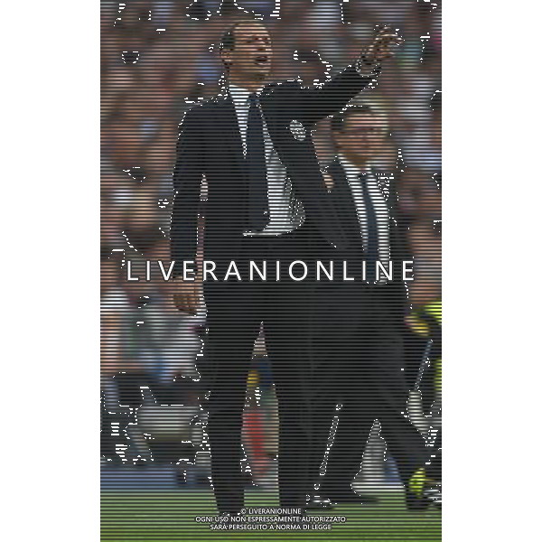 UEFA Champions League 2014/2015 Semifinale Ritorno Madrid - 13.05.2015 Real Madrid-Juventus Nella Foto:allegri massimiliano /Ph.Vitez-Ag. Aldo Liverani