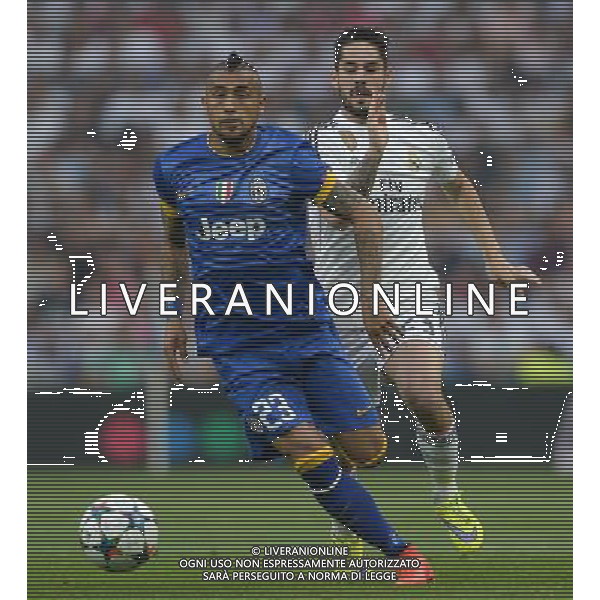 UEFA Champions League 2014/2015 Semifinale Ritorno Madrid - 13.05.2015 Real Madrid-Juventus Nella Foto:vidal arturo e isco /Ph.Vitez-Ag. Aldo Liverani