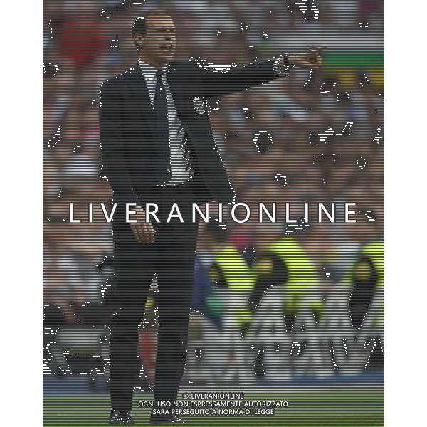 UEFA Champions League 2014/2015 Semifinale Ritorno Madrid - 13.05.2015 Real Madrid-Juventus Nella Foto:allegri massimiliano /Ph.Vitez-Ag. Aldo Liverani