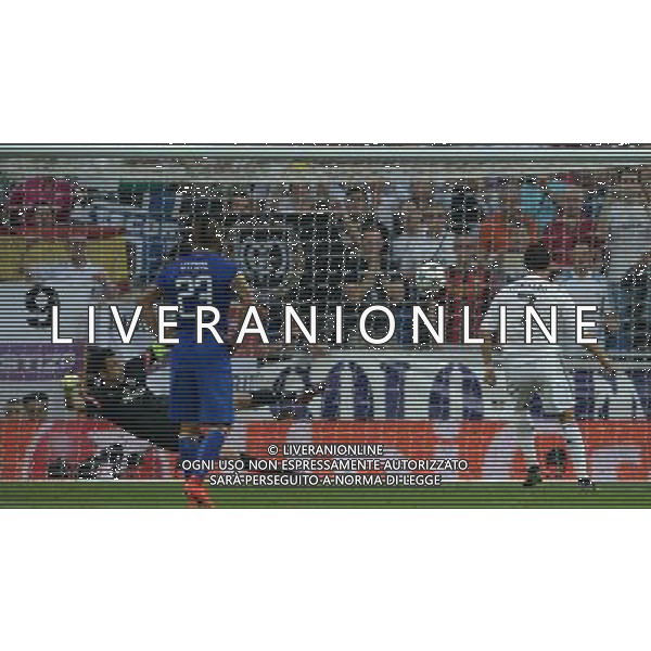 UEFA Champions League 2014/2015 Semifinale Ritorno Madrid - 13.05.2015 Real Madrid-Juventus Nella Foto: il gol su rigore di cristiano ronaldo del 1-0 /Ph.Vitez-Ag. Aldo Liverani