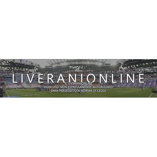 UEFA Champions League 2014/2015 Semifinale Ritorno Madrid - 13.05.2015 Real Madrid-Juventus Nella Foto: squadre schierate e coreografia tifosi real madrid /Ph.Vitez-Ag. Aldo Liverani