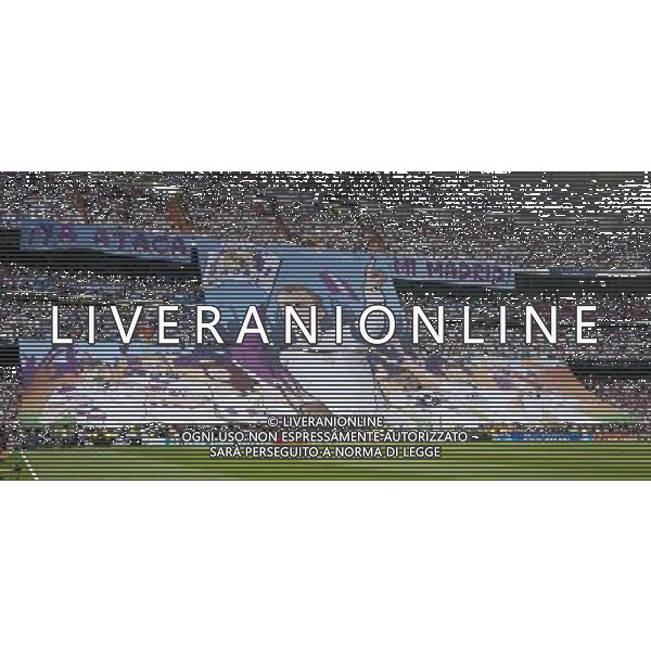 UEFA Champions League 2014/2015 Semifinale Ritorno Madrid - 13.05.2015 Real Madrid-Juventus Nella Foto:coreografia tifosi real madrid /Ph.Vitez-Ag. Aldo Liverani