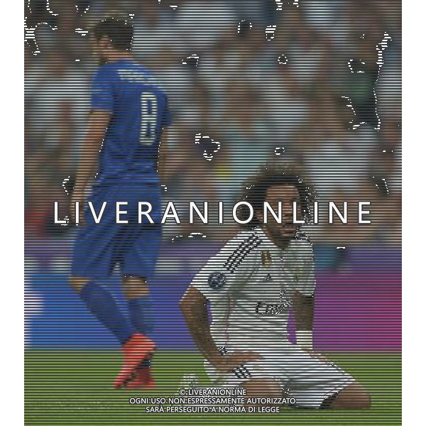 UEFA Champions League 2014/2015 Semifinale Ritorno Madrid - 13.05.2015 Real Madrid-Juventus Nella Foto:marcelo /Ph.Vitez-Ag. Aldo Liverani