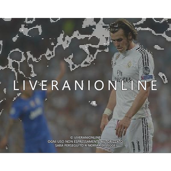 UEFA Champions League 2014/2015 Semifinale Ritorno Madrid - 13.05.2015 Real Madrid-Juventus Nella Foto:delusione di gareth bale /Ph.Vitez-Ag. Aldo Liverani