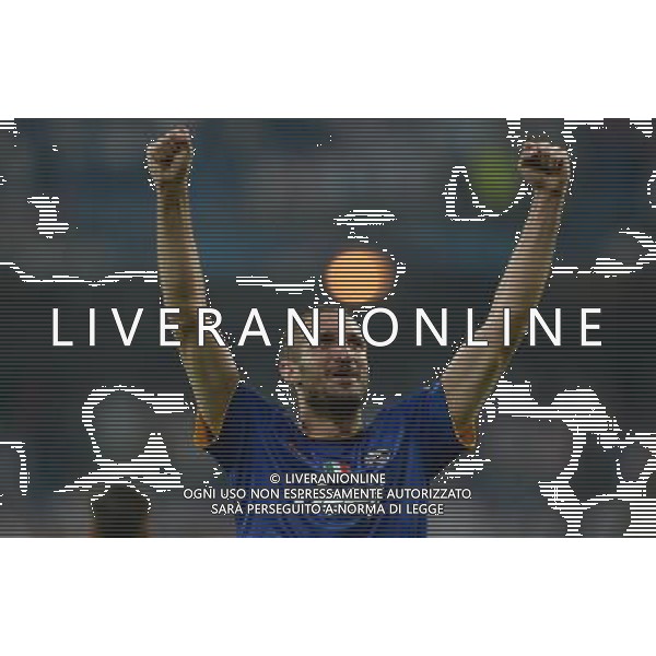 UEFA Champions League 2014/2015 Semifinale Ritorno Madrid - 13.05.2015 Real Madrid-Juventus Nella Foto: giorgio chiellini esultanza fine gara /Ph.Vitez-Ag. Aldo Liverani