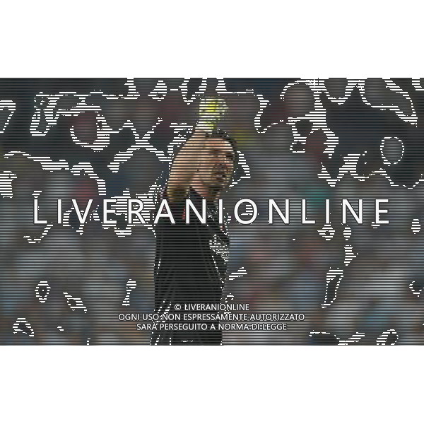 UEFA Champions League 2014/2015 Semifinale Ritorno Madrid - 13.05.2015 Real Madrid-Juventus Nella Foto: esultanza di gianluigi buffon a fine gara /Ph.Vitez-Ag. Aldo Liverani