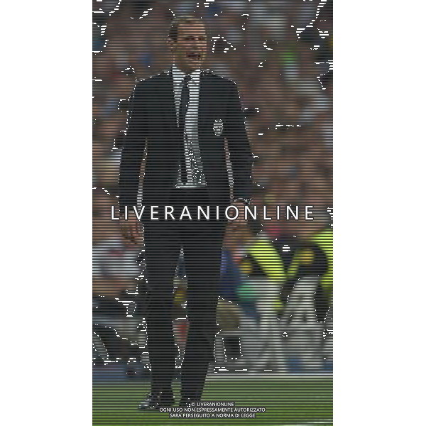 UEFA Champions League 2014/2015 Semifinale Ritorno Madrid - 13.05.2015 Real Madrid-Juventus Nella Foto:Allegri Massimiliano /Ph.Vitez-Ag. Aldo Liverani