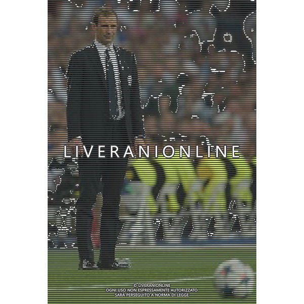 UEFA Champions League 2014/2015 Semifinale Ritorno Madrid - 13.05.2015 Real Madrid-Juventus Nella Foto:Allegri Massimiliano /Ph.Vitez-Ag. Aldo Liverani