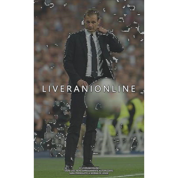 UEFA Champions League 2014/2015 Semifinale Ritorno Madrid - 13.05.2015 Real Madrid-Juventus Nella Foto:Allegri Massimiliano /Ph.Vitez-Ag. Aldo Liverani