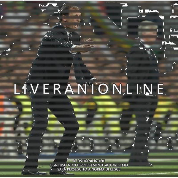 UEFA Champions League 2014/2015 Semifinale Ritorno Madrid - 13.05.2015 Real Madrid-Juventus Nella Foto:Allegri Massimiliano /Ph.Vitez-Ag. Aldo Liverani