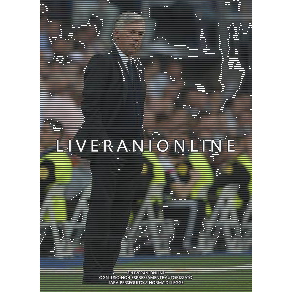 UEFA Champions League 2014/2015 Semifinale Ritorno Madrid - 13.05.2015 Real Madrid-Juventus Nella Foto:Ancelotti Carlo /Ph.Vitez-Ag. Aldo Liverani