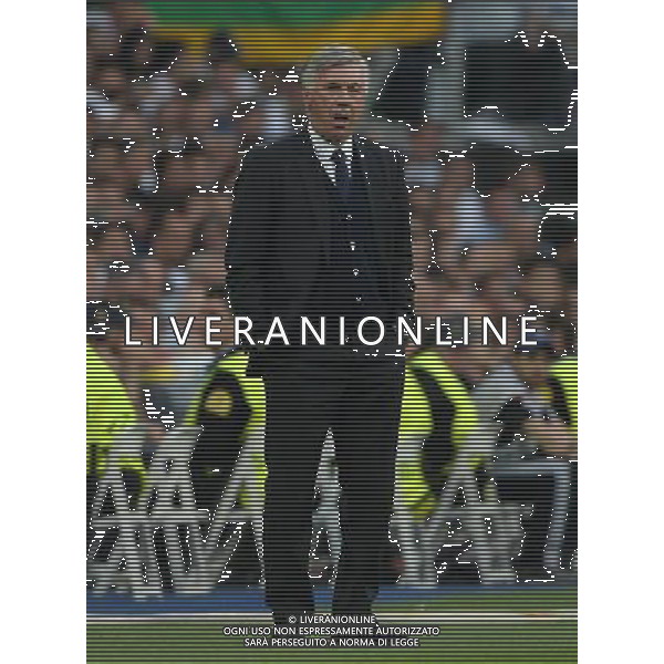 UEFA Champions League 2014/2015 Semifinale Ritorno Madrid - 13.05.2015 Real Madrid-Juventus Nella Foto:Ancelotti Carlo /Ph.Vitez-Ag. Aldo Liverani