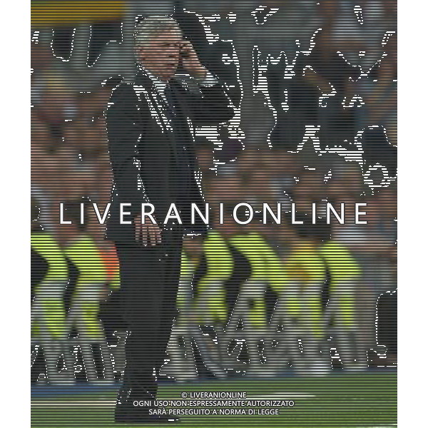 UEFA Champions League 2014/2015 Semifinale Ritorno Madrid - 13.05.2015 Real Madrid-Juventus Nella Foto:Ancelotti Carlo /Ph.Vitez-Ag. Aldo Liverani