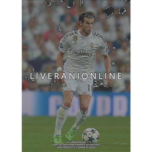 UEFA Champions League 2014/2015 Semifinale Ritorno Madrid - 13.05.2015 Real Madrid-Juventus Nella Foto:Bale Gareth /Ph.Vitez-Ag. Aldo Liverani