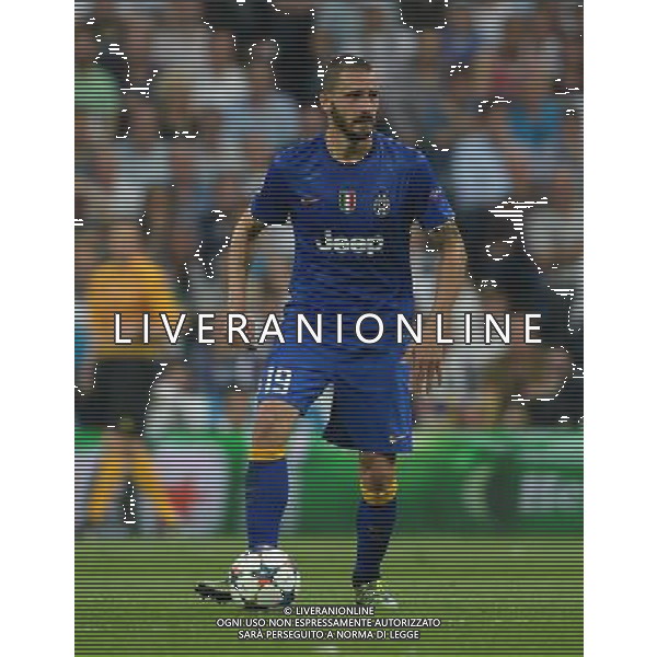 UEFA Champions League 2014/2015 Semifinale Ritorno Madrid - 13.05.2015 Real Madrid-Juventus Nella Foto:Bonucci Leonardo /Ph.Vitez-Ag. Aldo Liverani