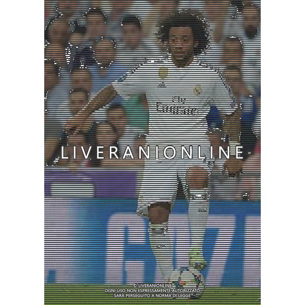 UEFA Champions League 2014/2015 Semifinale Ritorno Madrid - 13.05.2015 Real Madrid-Juventus Nella Foto:Marcelo /Ph.Vitez-Ag. Aldo Liverani