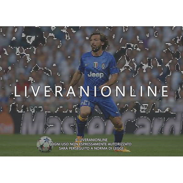 UEFA Champions League 2014/2015 Semifinale Ritorno Madrid - 13.05.2015 Real Madrid-Juventus Nella Foto:Pirlo Andrea /Ph.Vitez-Ag. Aldo Liverani