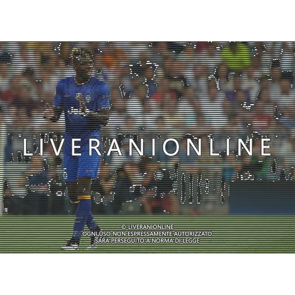 UEFA Champions League 2014/2015 Semifinale Ritorno Madrid - 13.05.2015 Real Madrid-Juventus Nella Foto:Pogba Paul /Ph.Vitez-Ag. Aldo Liverani