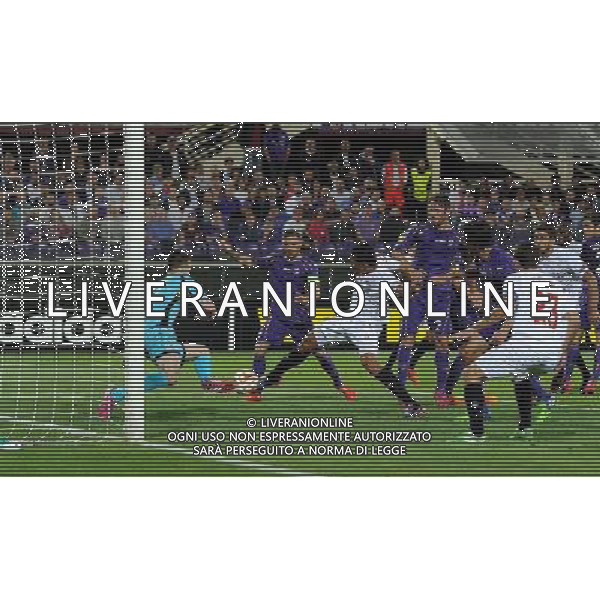 UEFA Europa League 2014/2015 Semifinale Ritorno Firenze - 14.05.2015 Fiorentina-Siviglia Nella Foto: il gol di bacca /Ph.Vitez-Ag. Aldo Liverani