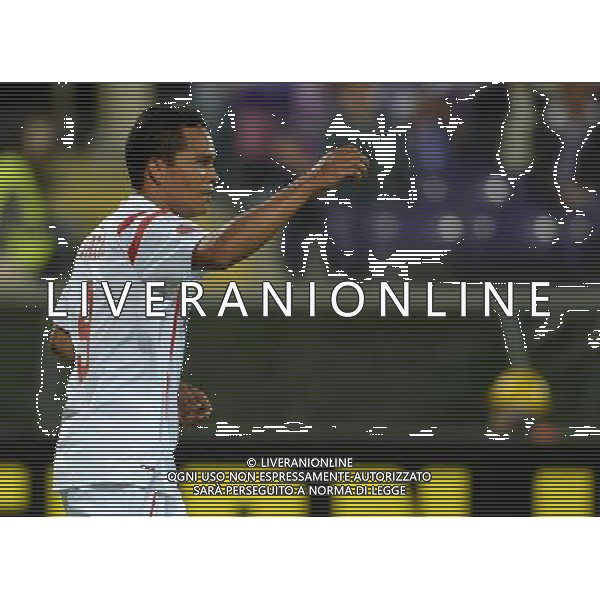 UEFA Europa League 2014/2015 Semifinale Ritorno Firenze - 14.05.2015 Fiorentina-Siviglia Nella Foto: esultanza dopo il gol di bacca /Ph.Vitez-Ag. Aldo Liverani