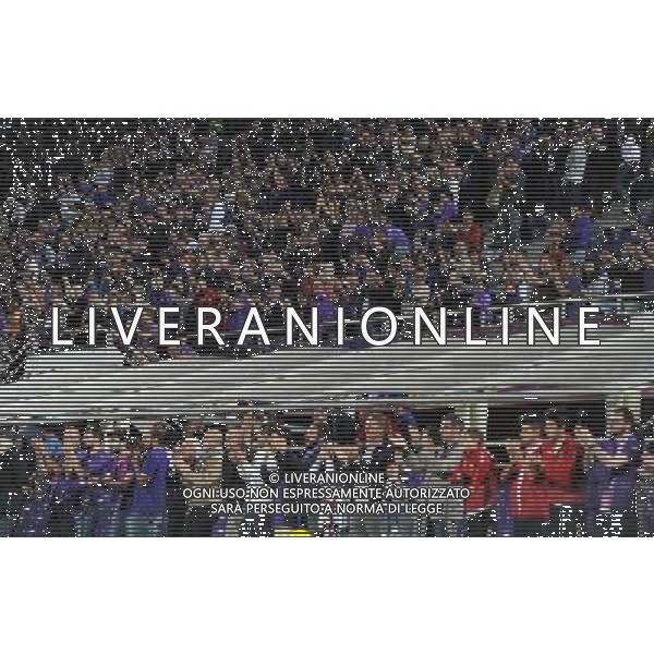 UEFA Europa League 2014/2015 Semifinale Ritorno Firenze - 14.05.2015 Fiorentina-Siviglia Nella Foto:i tifosi della fiorentina applaudono il siviglia a fine partita /Ph.Vitez-Ag. Aldo Liverani