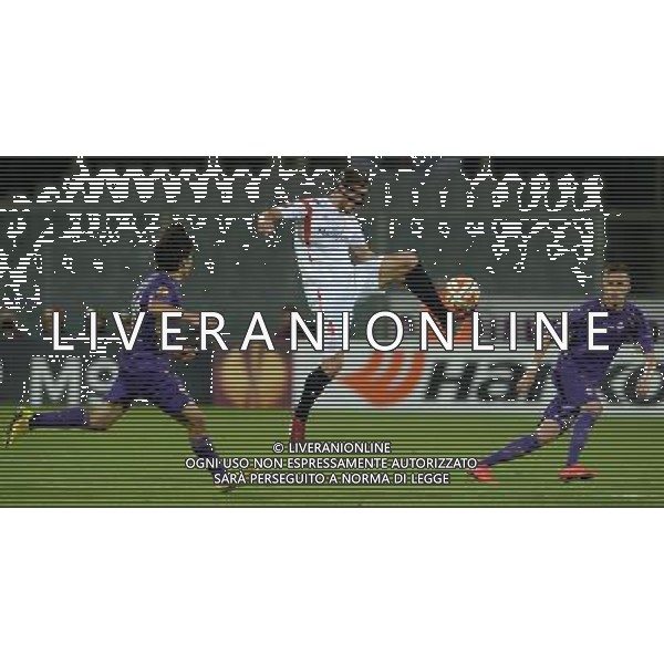 UEFA Europa League 2014/2015 Semifinale Ritorno Firenze - 14.05.2015 Fiorentina-Siviglia Nella Foto:krychowiak fra fernandez e ilicic /Ph.Vitez-Ag. Aldo Liverani