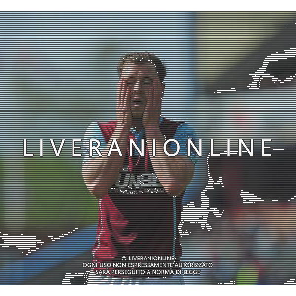 Burnley\'s Ashley Barnes during the second half Photographer Chris Vaughan/CameraSport Football - Barclays Premiership - Burnley v Stoke City - Saturday 16th May 2015 - Turf Moor - Burnley Â¬Â© CameraSport - 43 Linden Ave. Countesthorpe. Leicester. England. LE8 5PG - Tel: +44 (0) 116 277 4147 - admin@camerasport.com - www.camerasport.com AG ALDO LIVERANI SAS ONLY ITALY