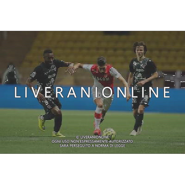 Yannick FERREIRA CARRASCO / Cheick DOUKOURE - 16.05.2015 - Monaco / Metz - 37eme journÌ©e de Ligue 1 Photo : Serge Haouzi / Icon Sport /AGENZIA ALDO LIVERANI Sas - ITALY ONLY - EDITORIAL USE ONLY