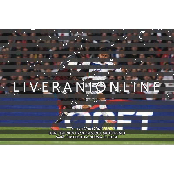 Goal Nabil FEKIR - 16.05.2015 - Lyon / Bordeaux - 37eme journee de Ligue 1 Photo : Jean Paul Thomas / Icon Sport /AGENZIA ALDO LIVERANI Sas - ITALY ONLY - EDITORIAL USE ONLY