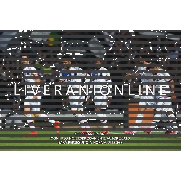Joie Nabil FEKIR - 16.05.2015 - Lyon / Bordeaux - 37eme journee de Ligue 1 Photo : Jean Paul Thomas / Icon Sport /AGENZIA ALDO LIVERANI Sas - ITALY ONLY - EDITORIAL USE ONLY