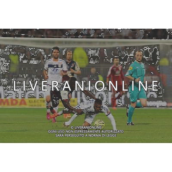 Henri SAIVET / Alexandre LACAZETTE - 16.05.2015 - Lyon / Bordeaux - 37eme journee de Ligue 1 Photo : Jean Paul Thomas / Icon Sport /AGENZIA ALDO LIVERANI Sas - ITALY ONLY - EDITORIAL USE ONLY