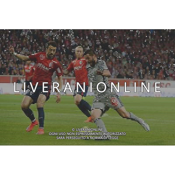 Marko BASA / Andre Pierre GIGNAC - 16.05.2015 - Lille / Marseille - 37eme journee de Ligue 1 Photo : Gaston Petrelli / Icon Sport /AGENZIA ALDO LIVERANI Sas - ITALY ONLY - EDITORIAL USE ONLY