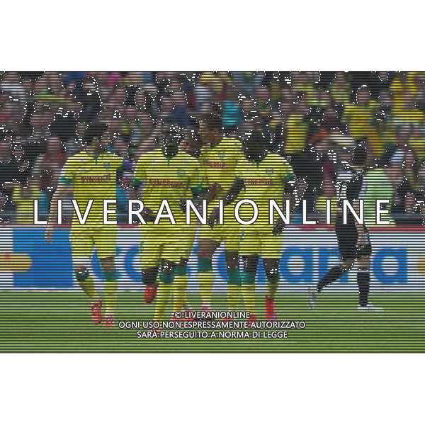 Joie Yohan AUDEL / Yacine BAMMOU - 16.05.2015 - Nantes / Lorient - 37eme journee de Ligue 1 Photo : Vincent Michel / Icon Sport /AGENZIA ALDO LIVERANI Sas - ITALY ONLY - EDITORIAL USE ONLY